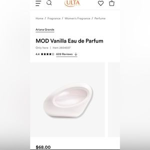 Ariana Grande MOD Vanilla perfume
